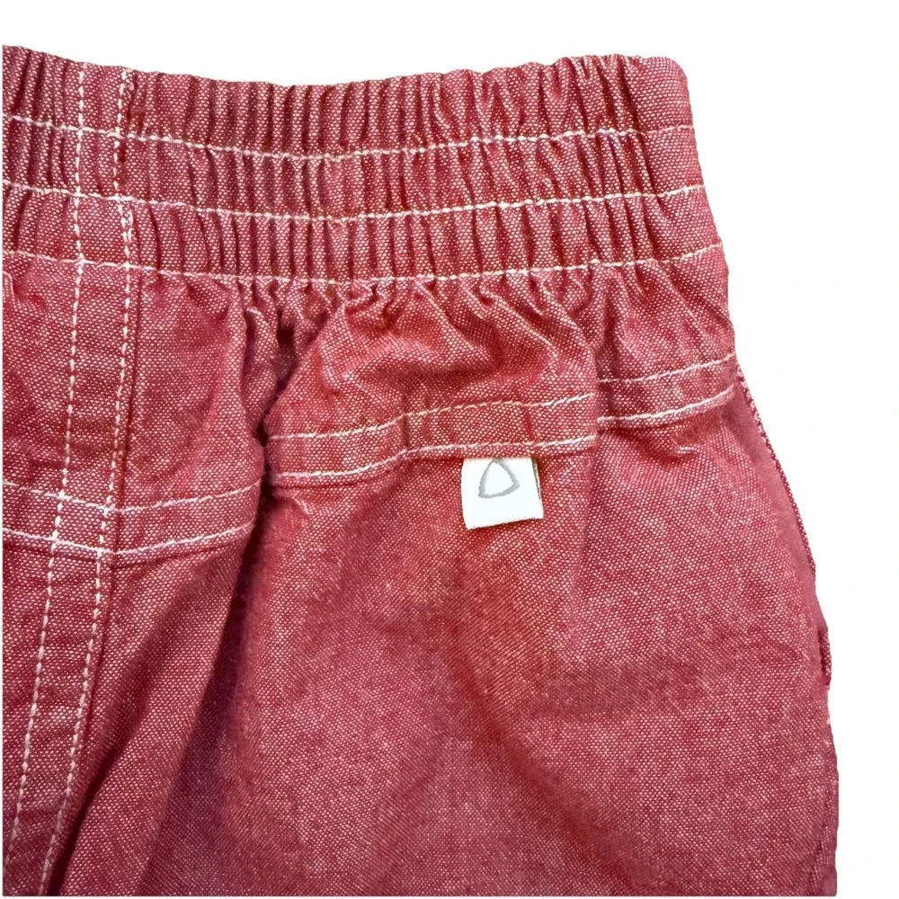 Liz Claiborne Toddler Girls 2T Heart Embroidered Pants Valentine's Day Red Retro
